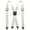 Beige, variant on KAMBERFT Men's Heavy Duty Hidden Suspenders for Under Clothes, Adjustable X-Back Elastic Straps, Black