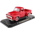 thumbnail image 1 of Coche fundido a presión Ford F-100 Pickup 1953 a escala 1:18 rojo, 1 of 6
