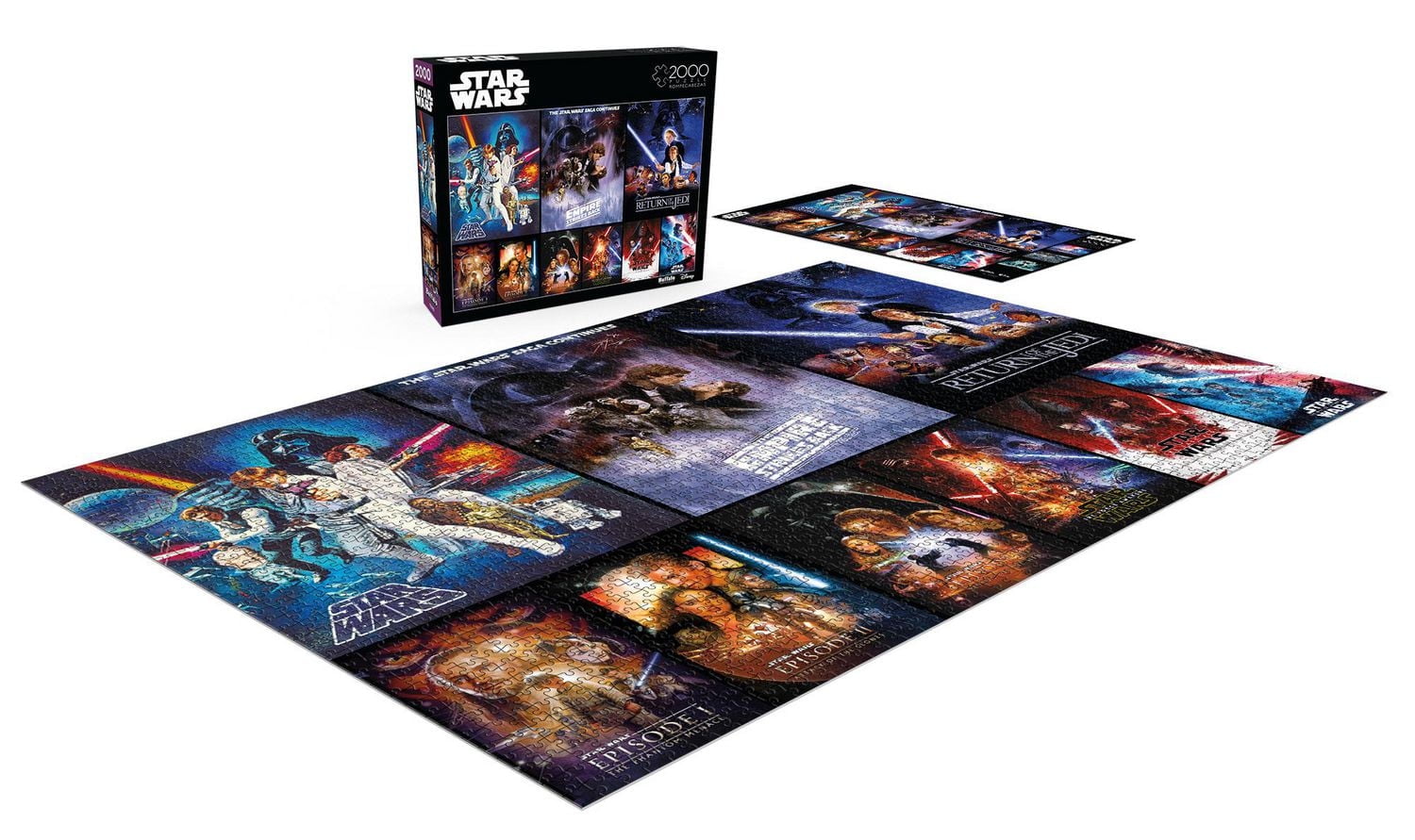 Buffalo Games - Le puzzle Star Wars - Skywalker Saga Posters - en 2000 pièces