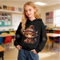 thumbnail image 6 of WAYUTE Girls Sweatshirts Boys Cow Print Cute Hooded Sweatshirt Casual Pullover Soft Jacket for Kids, 6 of 6