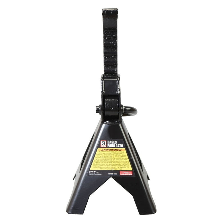 Torin Black Jack 3 Ton Jack Stands, Black, T43002W - Walmart.com