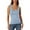 Blue, variant on Womens Tank Tops Plus Size Soft Solid Summer Tank Tops for Women Spaghetti Strap Baggy Round Neck Sleeveless Layering Shirts Womens Camisole Basic Slim Cute Tops 2026