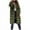 Army Green -COAT, variant on BVOFAR Winter Coats for Women Puffer Plus Size Long Jackets Full Zip Puffy Hooded Parka Travel Outwear
