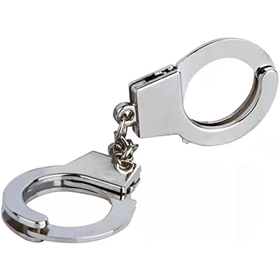 Cat Toy Handcuff Style Keychain 1Pc, Interactive Pet Toy For Cats, Fun Plaything For Cat Owners, Cat Teaser Toy With Keychain Design, Pet Supplies For Feline Entertainment
