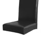 thumbnail image 3 of Protector de la cubierta de la silla del taburete de comedor de la cubierta de la silla de cuero impermeable de la PU Negro SM SunniMix Funda impermeable para silla de comedor, 3 of 6