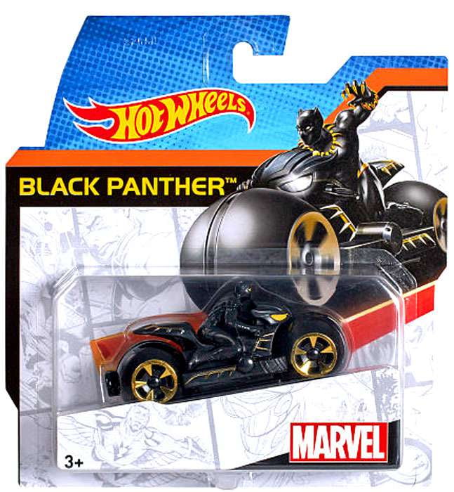 Black Panther voiture en métal diecast hotwheels Infinitiy War Marvel Mattel 