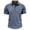 06# Blue, variant on Qwertyu Men’s Athletic Short Sleeve Polo Shirts Casual Summer Golf Shirts Buttons Collared Solid T Shirts with Pocket White 2XL