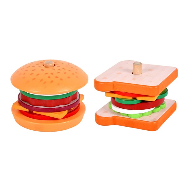 Juguete de comida en miniatura duradero Juego de juego de práctica de movimiento fino para niños Hugtrwg Para estrenar