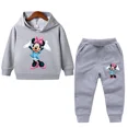 thumbnail image 3 of Traje de primavera y otoño para niñas de Disney, ropa para niñas pequeñas, sudaderas con capucha y pantalones deportivos, conjuntos de 2 piezas, chándal de moda para niños pequeños, 3 of 5