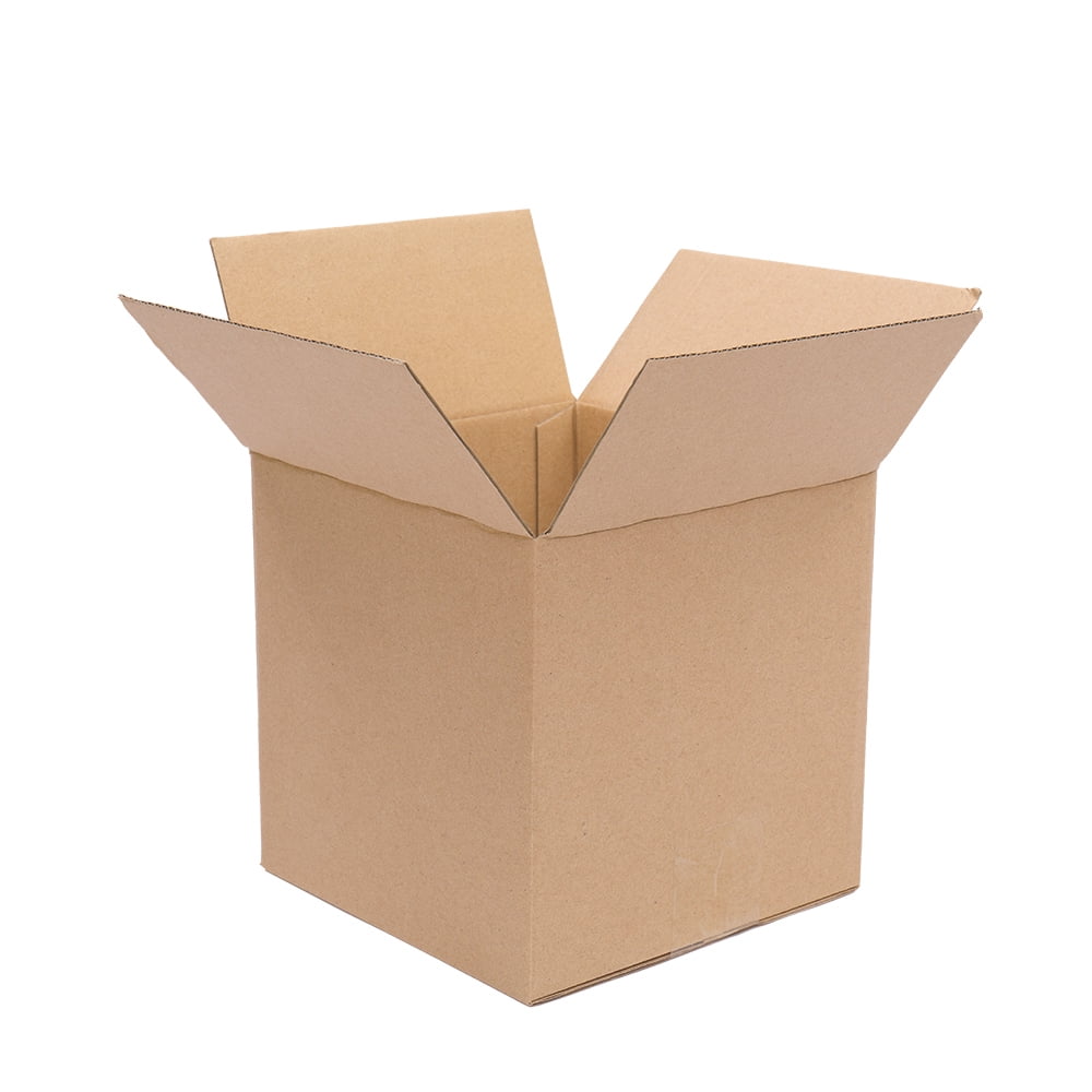 100 Corrugated Paper Boxes 6x6x6"（15.2*15.2*15.2cm）Yellow