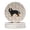 Brown, variant on Cavalier King Charles Spaniel Merry Christmas Large Sandstone Coasters Pack of 4 4 in x 4 in