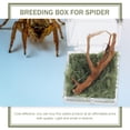thumbnail image 3 of unbranded Terrario Transparente Para Caracoles Y Reptiles Con Ventilación Eficaz, 3 of 8