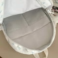 thumbnail image 6 of KKLDOGS Cute Backpack Coquette Floral Back Pack with Lace Trim & Plush Charm Kawaii Backpack for Classes Travel, 6 of 7