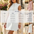 thumbnail image 3 of QUNYINEY Mini Casual Dresses for Women Work Summer Sleeveless Black A Line Dress Office Loose Fit Mock Neck Button Down Dresses, 3 of 7