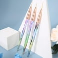 thumbnail image 2 of Pincel para decoración de uñas, Dekaim 3 piezas Pinceles para decoración de uñas Pintura de puntos Dibujo Manicura Accesorios para decoración de uñas(Gradient Color Nail Brush), 2 of 5
