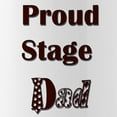 thumbnail image 2 of CafePress - Proud Stage Dad Stainless Water Bottle 1 - Stainless Steel Water Bottle, Sports Bottle, 1.0L, 2 of 5