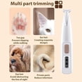 thumbnail image 3 of Notdusk-Calmclippers for Cats, Calm Clippers for Cats, Notdusk Pet Paw Fur Trimmer, Cat Clippers for Matted Hair, Low Noise Cat Hair Trimmer, Dog Cat Paw Trimmer with Maintenance Oil (A2), 3 of 7