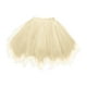 thumbnail image 1 of Falda tutú de tul para mujer, traje enagua de tul para niña y mujer, vestido de fiesta para adultos, disfraz para eventos, conciertos, graduaciones, H Color champagne, 1 of 10