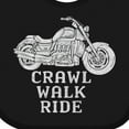 thumbnail image 4 of Inktastic Crawl Walk Ride Motorcycle Boys or Girls Baby Bib, 4 of 4