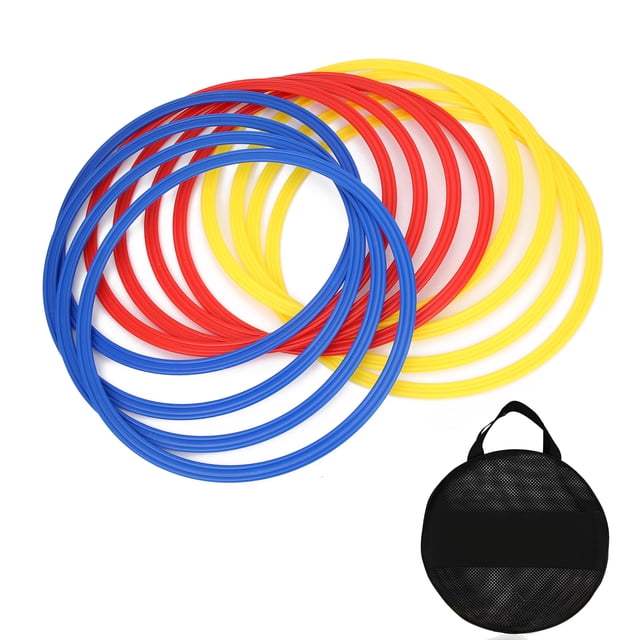 Soccer Agility Training Rings,40cm Portable Soccer Speed Speedand Agility Training Rings Sport Training Equipment Top-Notch Performance