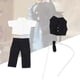 thumbnail image 5 of Set de moda para muñecas, en tono claro negro, 5 of 6