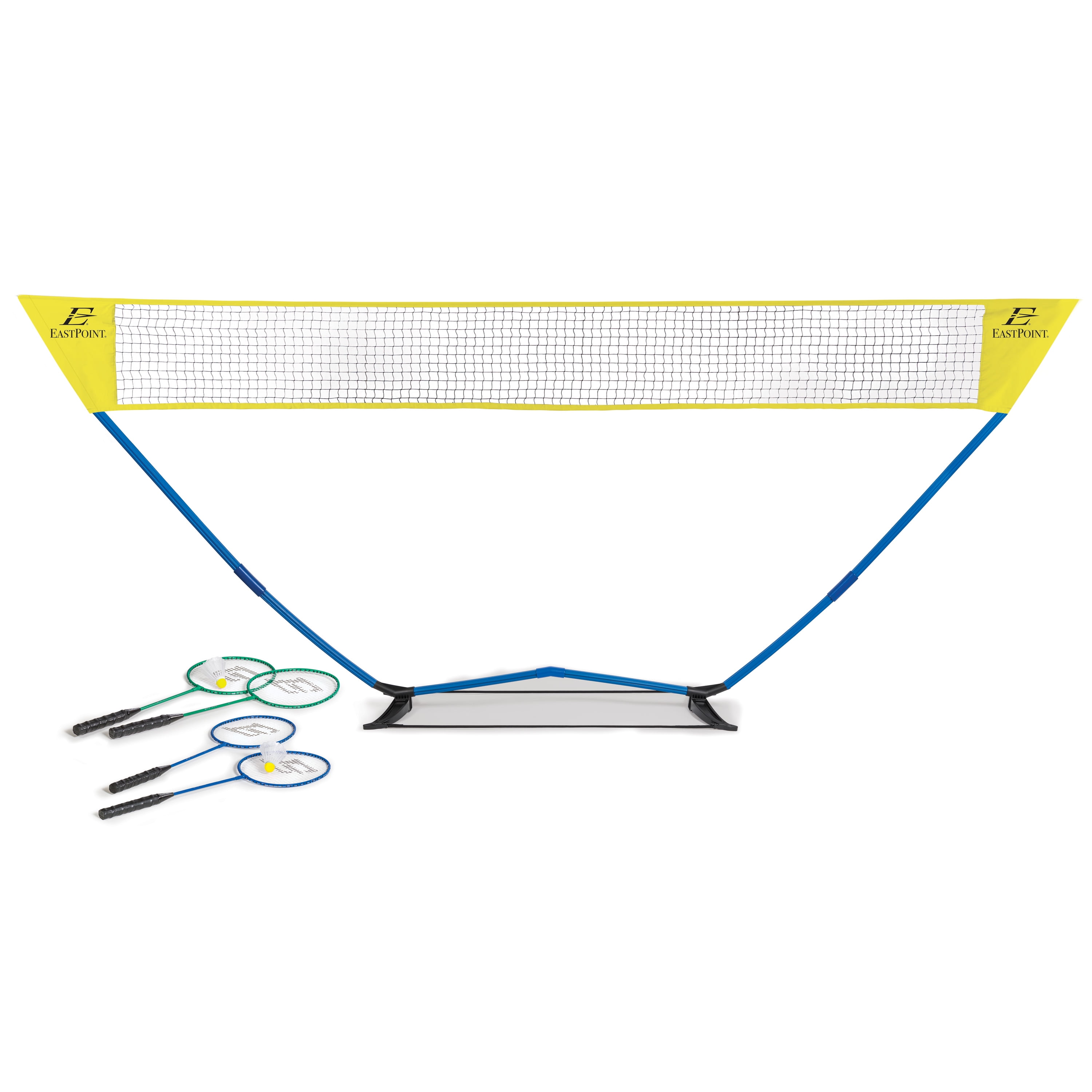 EastPoint Sports Easy Setup Badminton Set; Quick Assembly, No tools