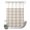 Soft Taupe, Oatmeal Beige, variant on No Hook Shower Curtain, Beige Stripes Shower Curtains for Bathroom with See Through Top Window, Farmhouse Striped Modern Aesthetics Waterproof & Washable Bath Curtain Standard 72"x72"