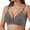 Dark Gray, variant on Women's T-Shirt Bras Deep V Adjustable Straps Padded Molded Cup Wireless Bras Everyday Dress Leisure Wear Daily Bras