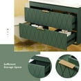 thumbnail image 6 of ENSHUI 30" Wall Mounted Bathroom Vanity with Resin Sink and 2 Drawers, Solid Wood Cabinet, Green, 6 of 12