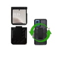 thumbnail image 3 of Compatible Case for Motorola RAZR 2026/ 2025/ 2024, Hard Cover & Belt Clip Case (Black-grey), 3 of 7