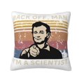 thumbnail image 1 of Fundas de almohada de terciopelo Bill Murray, fundas de almohada decorativas suaves y acogedoras con cremallera oculta para dormitorio, sofá, sillón, funda de almohada de terciopelo, 1 of 8