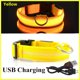 thumbnail image 3 of Collar luminoso recargable por USB, collar ajustable con luz LED brillante para perros grandes y pequeños, collar con luz nocturna para gatos, arnés de seguridad para mascotas, 3 of 5