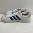 thumbnail image 4 of Adi-das Original VL Court 3.0 Grand Skateboard Sneaker Men 13 White Suede ID6287, 4 of 6