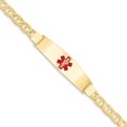 thumbnail image 1 of 14k Medical Jewelry Bracelet 7 Inch "Bracelets, 1 of 1
