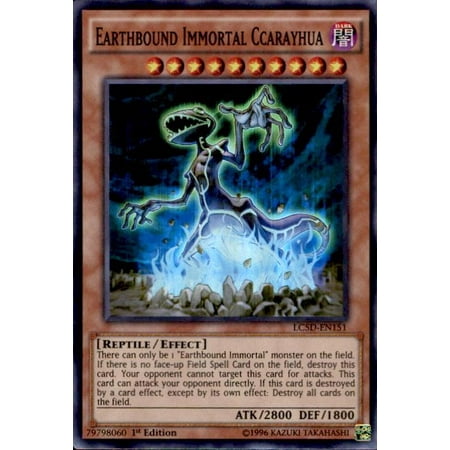 YuGiOh Legendary Collection Mega Pack Earthbound Immortal Ccarayhua (Best Earthbound Immortal Deck)
