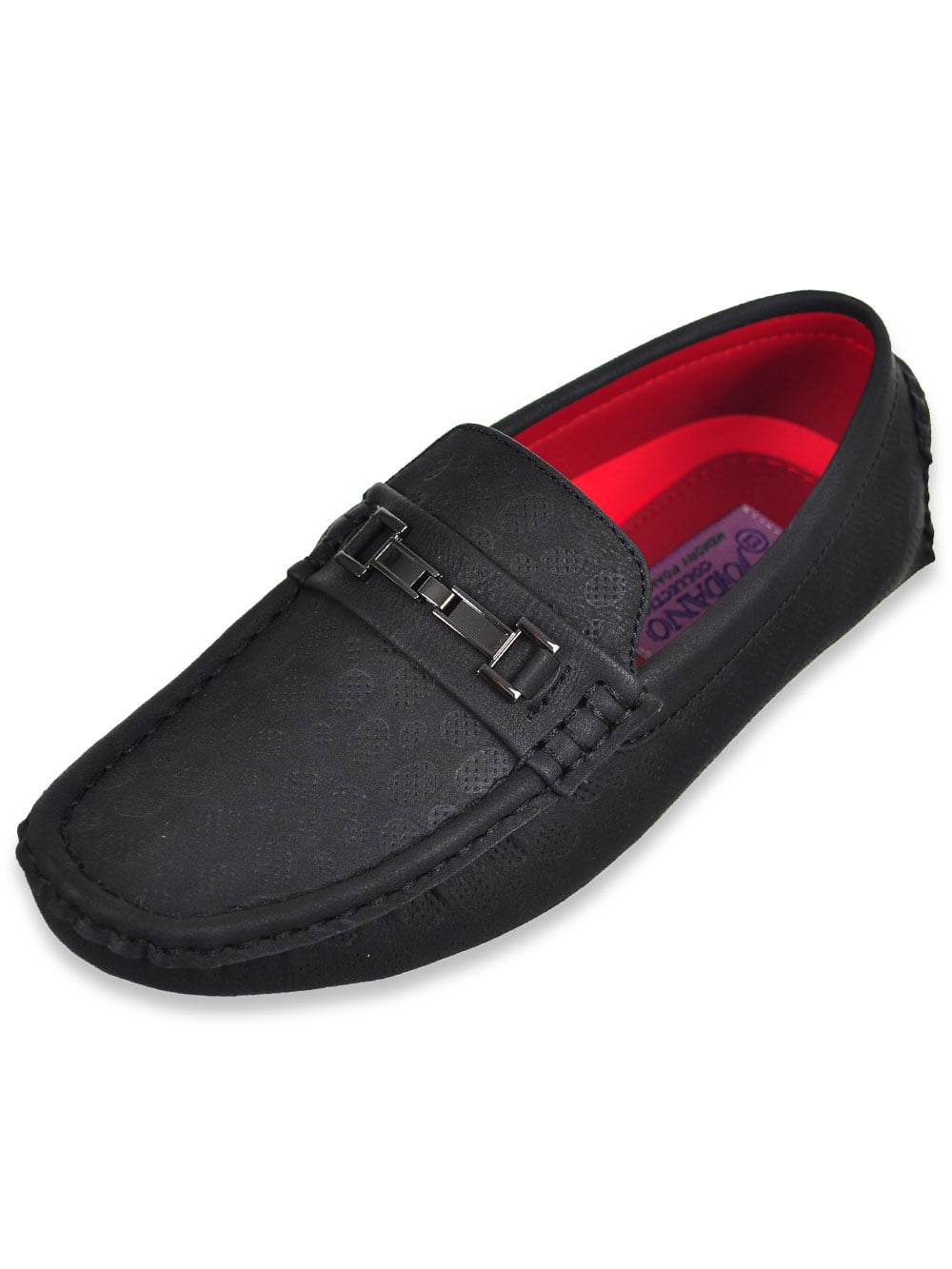 Jodano Collection Boys Slip on Boat Shoes Memory Foam Insole Toddler