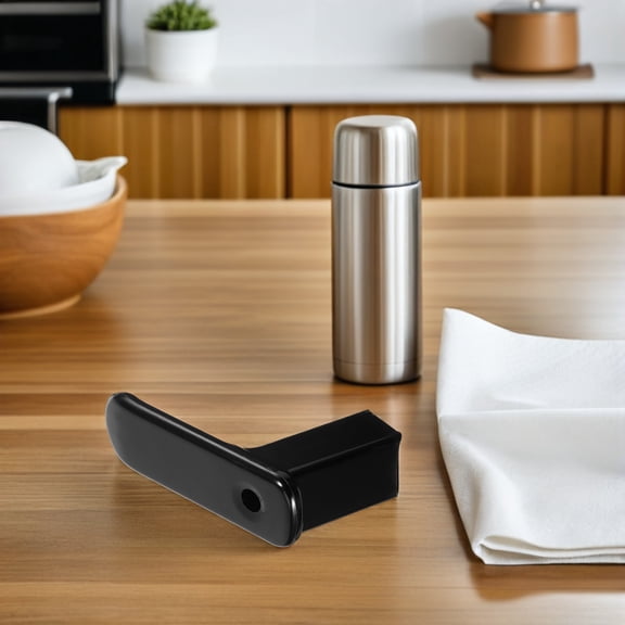 YOSADIER 4Pcs Replacement Coffee Kettle Handle Black Plastic Insulated Pot Handle Grip