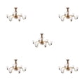 thumbnail image 1 of Injueey Lámpara de techo en miniatura Mini candelabro Tamaño de muñeca Accesorio de iluminación B 5Conjunto, 1 of 6