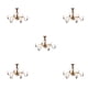 thumbnail image 3 of Naiovety Miniature Ceiling Lamp Scaled Interactive Building Gifts Lighting Table Props Vivid Sand Fixture Mini Chandelier Kids Plaything B 5Conjunto, 3 of 6