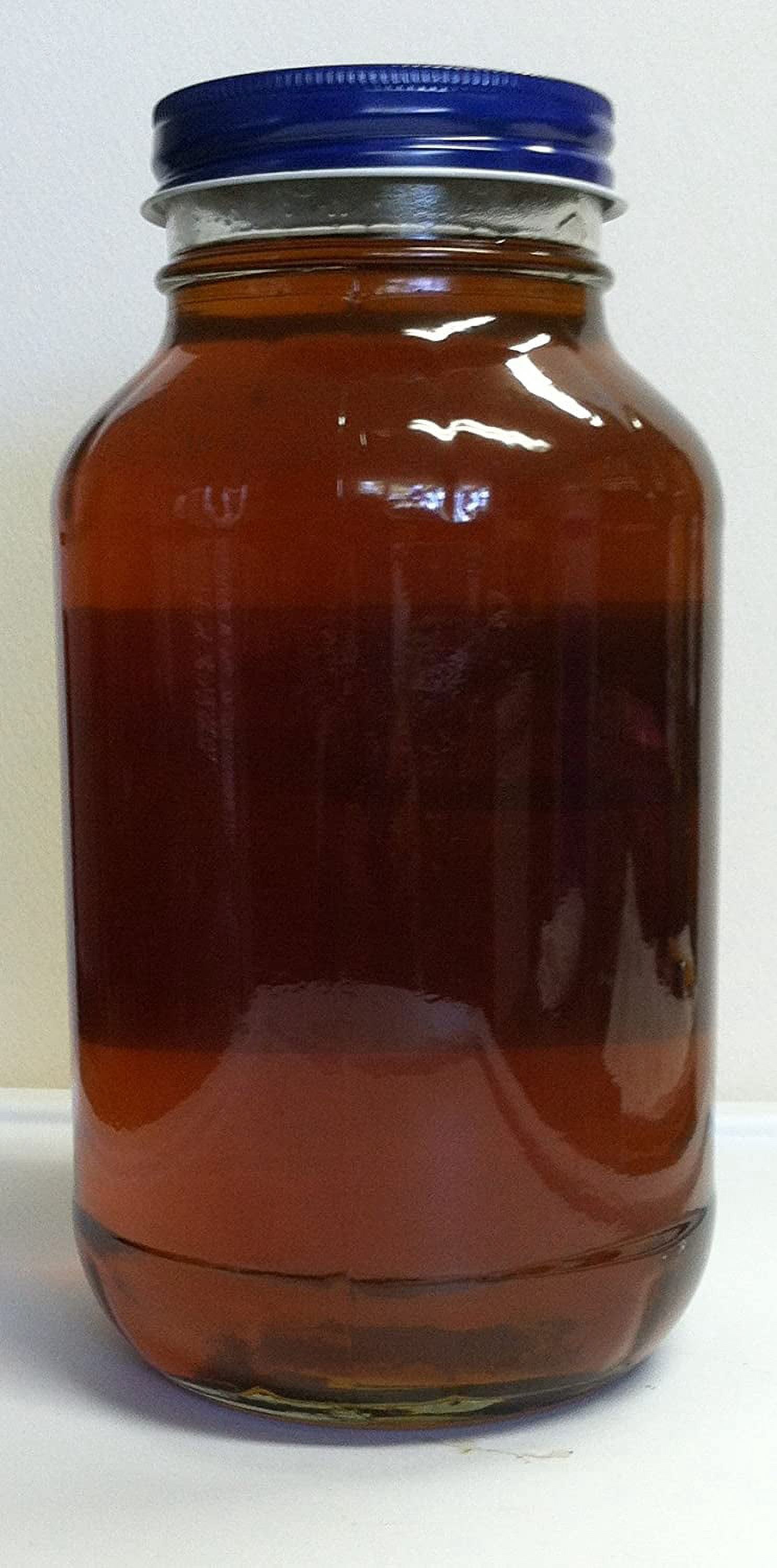 Blackburn-Made Syrup One Quart Eight Ounce Glass Container