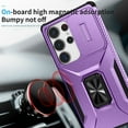 thumbnail image 6 of For Samsung A05s A15 A35 A55 Case with Slide Camera Cover, [Full Camera Protection] [Magnetic Rotated Kickstand] Military Grade Shockproof Heavy Duty Cover, 6 of 9