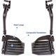 thumbnail image 2 of Reposapiés para silla de ruedas Invacare T93HCP Hemi con reposapiés compuesto, 2 of 4