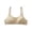 Beige, variant on Girls Sports Bra 10-14 Years Old Teen Training Lingerie, Adjustable Shoulder Strap Fixed Cup Bralette, Breathable Cotton Comfort Underwear, Seamless Supportive Puberty Vest, Non Slip Daily Top