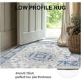 thumbnail image 5 of MOSISO 5x7 Area Rug for Living Room, Washable Non Slip Vintage National Area Rugs, Low Pile Carpet, Faux Wool Rectangular Area Rugs Carpet for Living Room Bedroom Dining Room, Home, 5 of 8