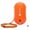 orange 1pc, variant on Blarkrus PVC Swimming Buoy Safety Float AirDry Bag Tow Float Flotatio Q8R6