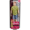 thumbnail image 7 of Barbie Ken Fashionistas Doll #139 With Red Hair And Graphic Yellow Shirt, 7 of 7
