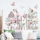 thumbnail image 3 of Decoración de pared DIY, diseño exquisito y elegante, calcomanías despegables y adhesivas con diseño floral de amapolas de acuarela para una decoración de habitación duradera e impermeable, 3 of 6