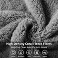 thumbnail image 5 of Microfiber Cleaning Cloths (14" x 14") with Double-Sided Coral Fleece, Ultra Absorbent, Lint-Free, Streak-Free, Reusable, Ideal for Car, Kitchen, Window, and Household Cleaning (Pack of 4), 5 of 6