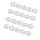 thumbnail image 1 of de 20 Piezas Brillante Príncipe Princesa Cupcake Toppers DIY Cóctel de Selecciones Decoración de Plata Macarena Primeros de la torta del cumpleaños de la corona, 1 of 8