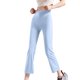 thumbnail image 5 of TaTaai Women's Soft Solid High Waisted Pants, Wide-Leg, Elastic Waist Pocket, Casual Trousers, All Season Fashion Daily Pants Gift, 5 of 9